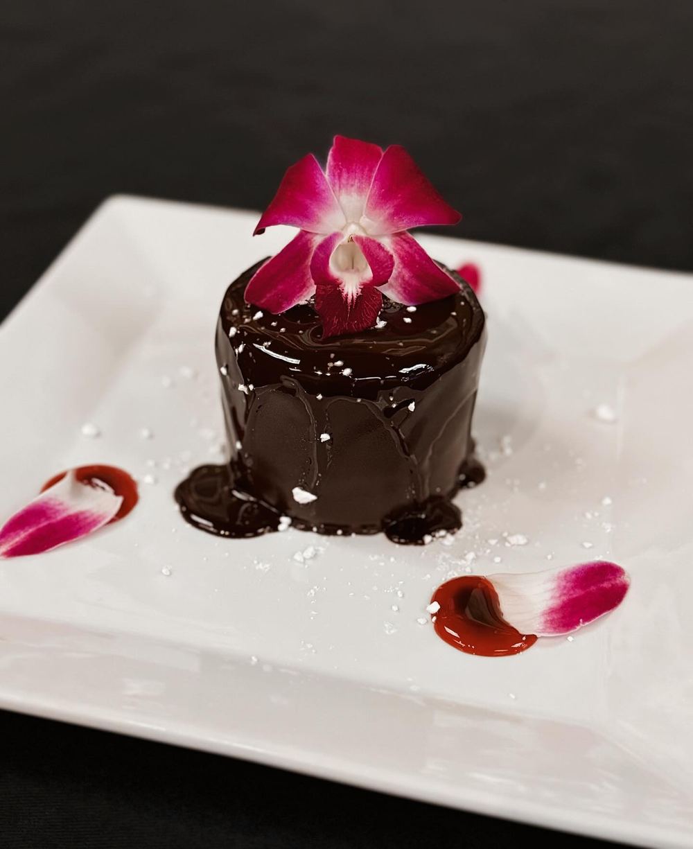 Chocolate dessert at Twysted Vyne