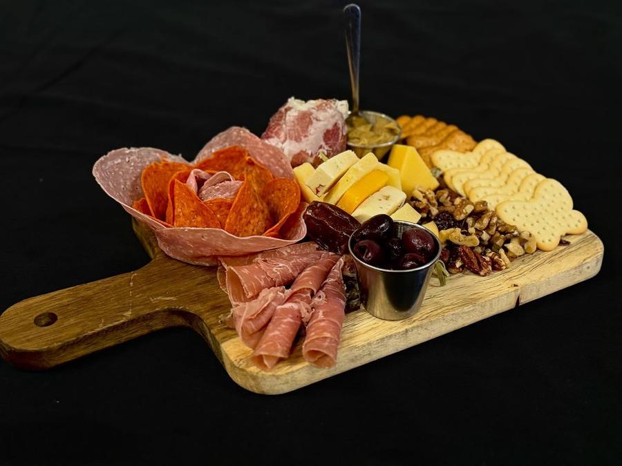 Chef's charcuterie board at Twysted Vyne, Inverness FL